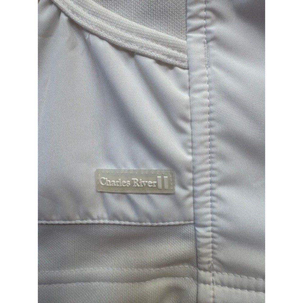 Womens Volkswagen VW Logo White Vest Charles River Apparel‎ For Her Small EUC - Picture 5 of 12